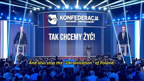 MP Grzegorz Braun: Stop "Ukrainization & Banderization" of Poland