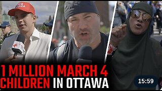 Thousands rally in Ottawa against gender indoctrination in schools, far-left activists counter