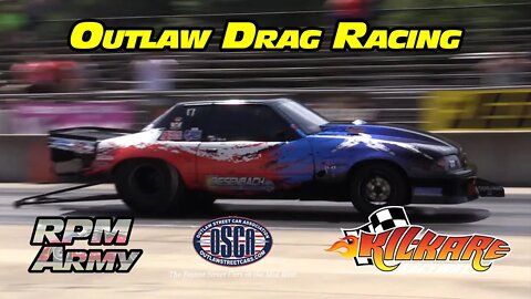 Outlaw Drag Racing Test Hits OSCA at Kil Kare Raceway