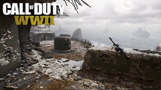 Call of Duty WW2 Multiplayer Map Point Du Hoc Gameplay