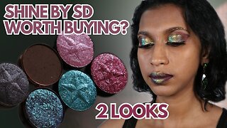 Indie Makeup Review | Shine by SD Eyeshadow and Easy Makeup Tutorials for Beginners