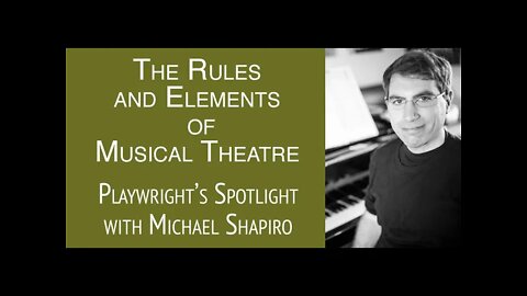 Playwright's Spotlight with Michael Shapiro