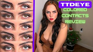 4K Colored Contacts Review | TTDEYE (So realistic!)