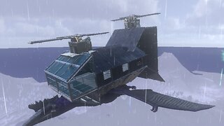 Quetz Chinook Cargo Helicopter Build Tutorial - Ark Mobile