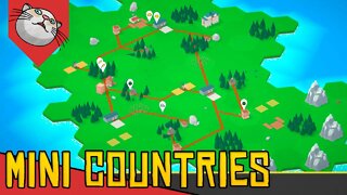 Um Quebra Cabeça com Portugal! - Mini Countries [Conhecendo o Jogo Gameplay Português PT-BR]