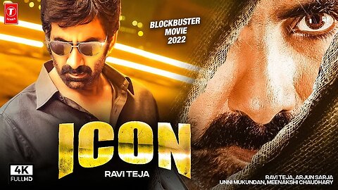 ICON (2022) Ravi Taja - Full Action Movie | South Indian Movies Dubbed In Hindi Full Movie 2022 New