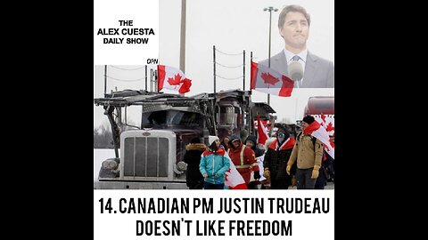 [Daily Show] 14. Canadian PM Justin Trudeau Doesn't Like Freedom