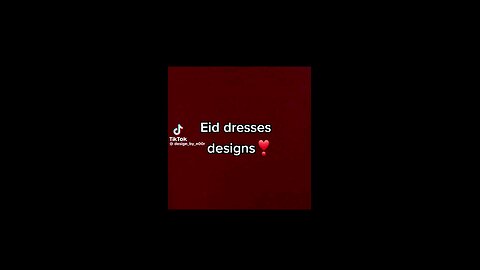 Eid dress's designs