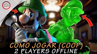 Luigi mansion 3, Como jogar modo 2 pessoas offline (co-op) | Super Dica PT-BR