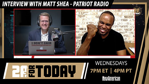 Interview with Matt Shea on Patriot Radio - 2A For Today!
