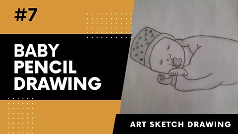 Baby Pencil Drawing Tutorial Step by Step l Pencil Drawing Baby Easy l Baby Drawing #drawingtutorial