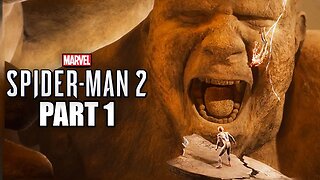 INTRO & FIGHTING SANDMAN!! | Marvel's Spider-Man 2 Ps5 Walkthrough Gameplay Part 1