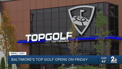 Topgolf to open its doors Friday in South Baltimore