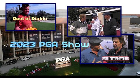 The Senior Delinquents at the revitalized PGA Merchandise Show