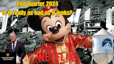 Netflix wins the 2nd Quarter; Disney reveals new challenges; so what are next steps?