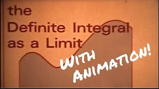 The Definite Integral as a Limit of a Sum: Riemann Sum / Star Sum - 1966