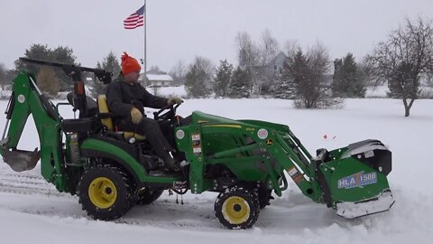 4 Snow Removal Options for Compact Tractors