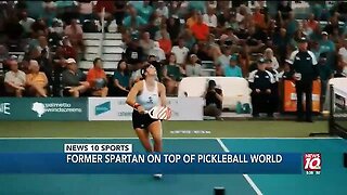 Catherine Parenteau on top of the pickleball world