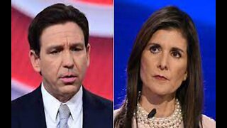 DeSantis Blasts Haley for Refusing to Endorse Trump