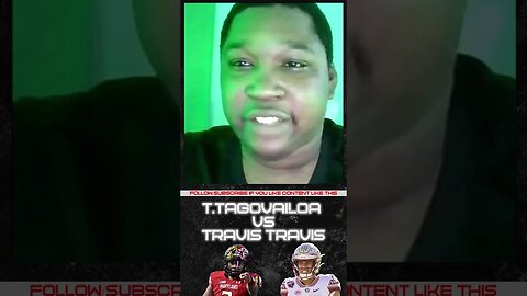 Taulia Tagovailoa vs Jordan Travis #shorts #reels #fyp