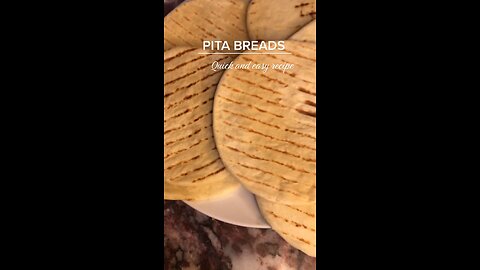 Pita breads recipe