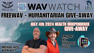 MICHAEL JACO & KEVIN HOYT: Health INDEPENDENCE - humanitarian GIVE-AWAY "LIVE"@3pm