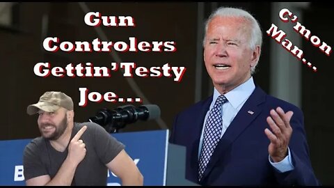 No Gun Control yet… and Joe is in hot water with the Left…