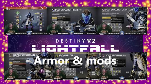 Destiny 2 amor and mods