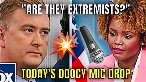 DOOCY MIC DROP 🤜🎤 on KARINE Today about calling MAGA “Extremists”🔥💥