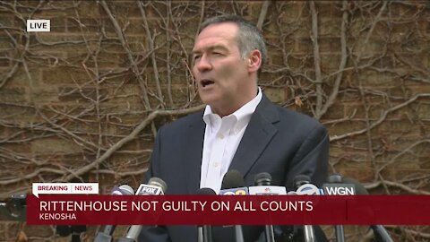 Kyle Rittenhouse defense attorney, Mark Richards, speaks out following not guilty verdict