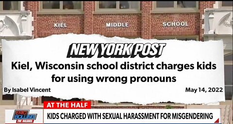 3 Kids Charged with Sexual Harassment for Using the Wrong Pronouns