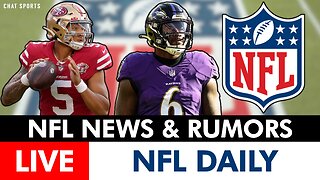 LIVE: NFL Rumors On Trey Lance, Patrick Queen & Ezekiel Elliott