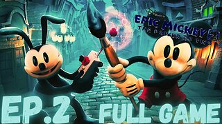 EPIC MICKEY 2: THE POWER OF TWO Gameplay Walkthrough EP.2 - Caves & Trains FULL GAME