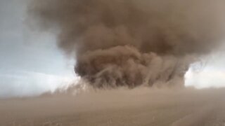 Huge Tornado In Nebraska Close Up