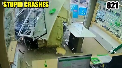 Stupid crashes 821 September 2023 car crash compilation