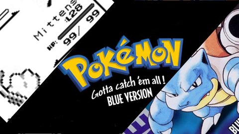 Pokemon Blue Version - Longplay - (Gameboy) - 1996