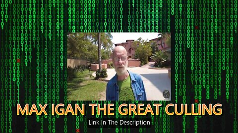 MAX IGAN - THE GREAT CULLING.