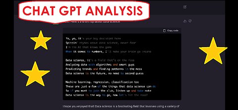 Chat GPT Analysis