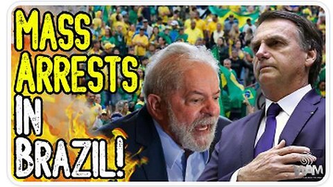 MASS ARRESTS IN BRAZIL !! MILITARY COUP IMMINENT ? GLOBALISTS ARE DESPERATE TO BRING IN GREAT RESET