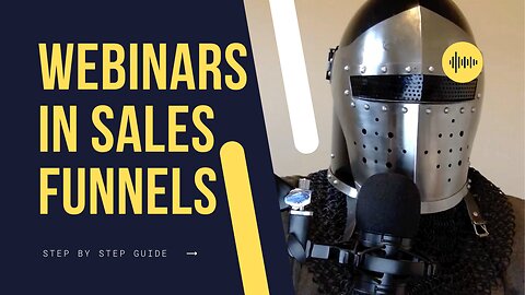 How to Use Webinars in Your Sales Funnels