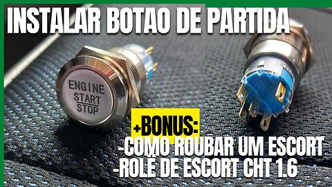 Como Instalar Botão de Partida no Carro