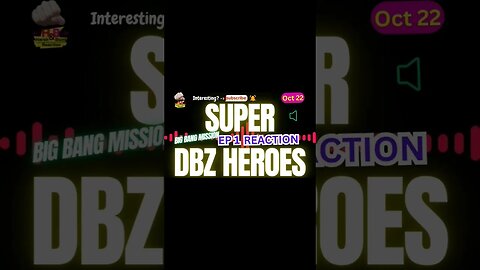 Super Dragon Ball Heroes BBM #dragonballheroes #anime #ep 1 #reaction #theory | Harsh&Blunt #shorts