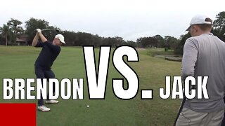 High School Golfer Vs ME, Golf Vlog From Florida Country Club