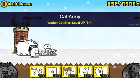 The Battle Cats - Friday Stage - Helpful Cat (Normal)