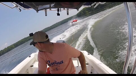 They Asked For It ... Tubing Wipeout at Badin Lake ... 4k