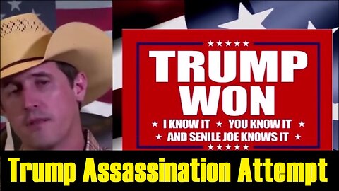 We are Under Military Law!! CIC Donald Trump 45-47🇺🇸 ~ Derek Johnson Trump Assassination Attempt