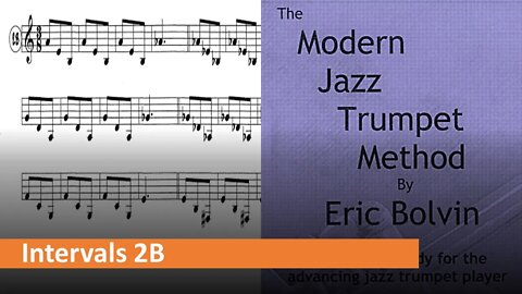 The Modern Jazz Trumpet Method - [Intervals] 2b