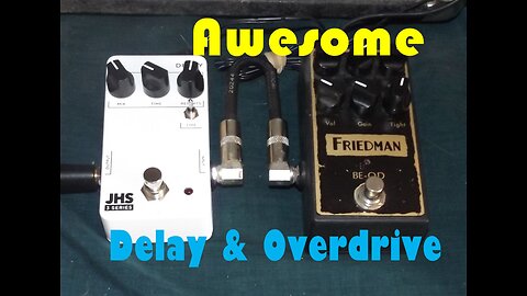 Friedman BE OD JHS 3 Series Delay Fender Amp