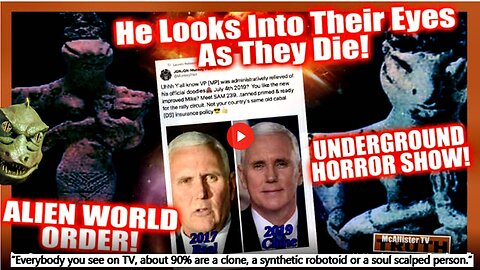 THE LIZARDS AMONG US! PENCE CLONE! DULCE HORROR SHOW! BUSH FUNERAL FLASHBACK!