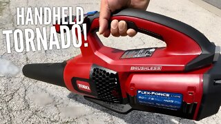 Crazy Powerful Toro 120 MPH Cordless Leaf Blower Review